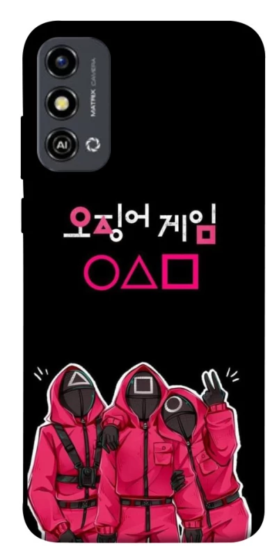 Чохол на ZTE Blade A53 squid game v5 фото 1 з 1