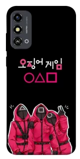 Чохол на ZTE Blade A53 squid game v5 фото 1 з 1