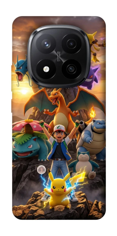 Чехол на Xiaomi Redmi Note 14 Pro+ 5G Pokemon фото 1 из 1
