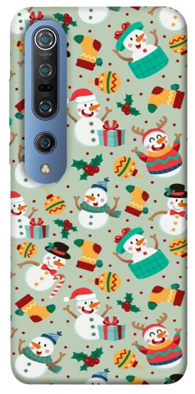 Чехол на Xiaomi Mi 10 / Mi 10 Pro Новогодний v2 фото 1 из 1