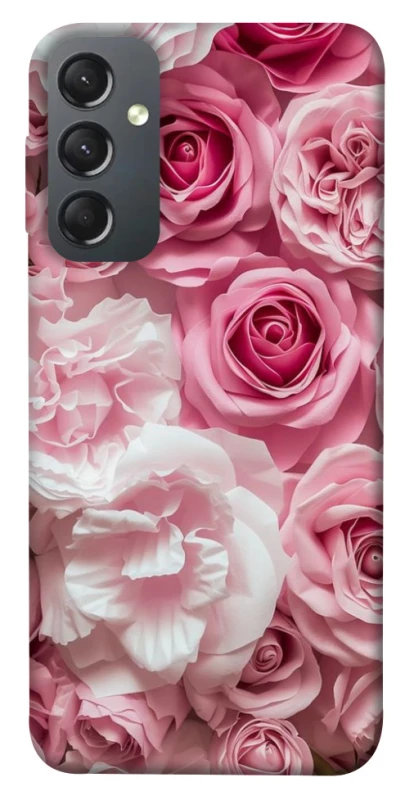 Чохол на Samsung Galaxy A24 4G Рожеві Квіти фото 1 з 1