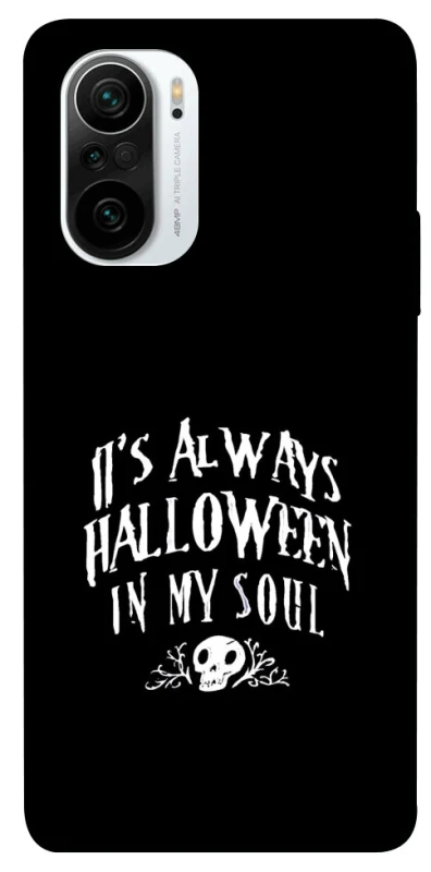 Чохол на Xiaomi Redmi K40 / K40 Pro / K40 Pro+ / Poco F3 Halloween in my soul фото 1 з 1