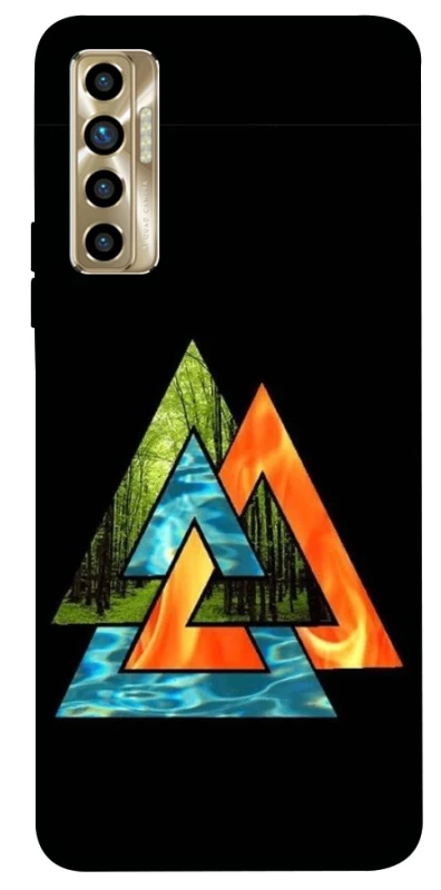 Чехол на TECNO Camon 17P Валькнут v4 фото 1 из 1