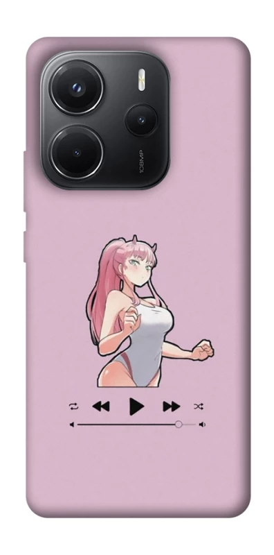 Чехол на Xiaomi Redmi Note 14 4G (Int. version) Вайфу фото 1 из 1