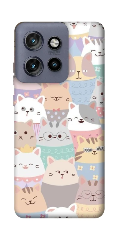 Чохол на Motorola Edge 50 Neo Funny Kittens ver.2 фото 1 з 1