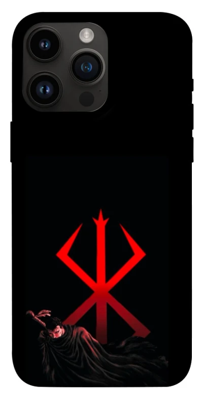 Чохол на Apple iPhone 14 Pro Max (6.7") Berserk Red Logo фото 1 з 1