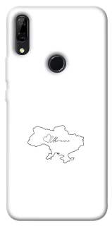 Чохол на Huawei P Smart Z Ukraine map фото 1 з 1