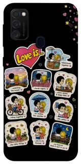 Чохол на Samsung Galaxy M21 Love is ver.4 фото 1 з 1