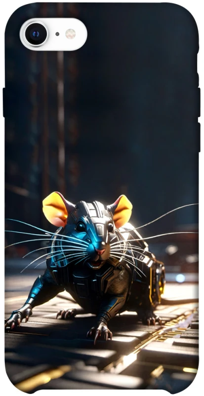 Чехол на Apple iPhone SE (2020) Cyber rat фото 1 из 1