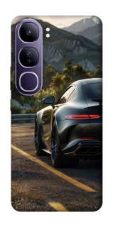 Чехол на Vivo Y300 Car in the mountains фото 1 из 1