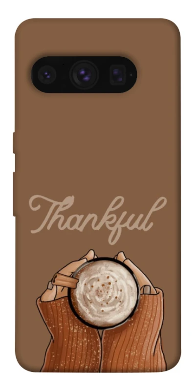 Чехол на Google Pixel 8 Pro Thankful coffee фото 1 из 1