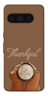 Чехол на Google Pixel 8 Pro Thankful coffee фото 1 из 1