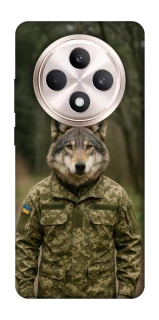 Чехол на Oppo Reno 12 F 4G/5G Волк защитник фото 1 из 1