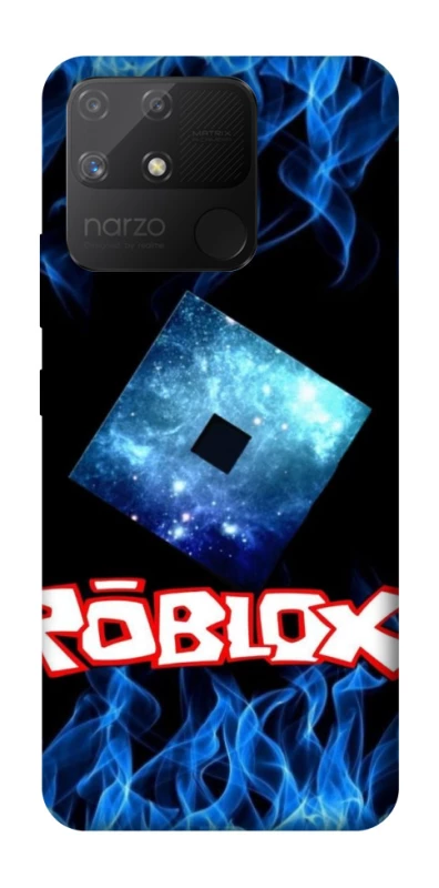 Чохол на Realme Narzo 50A Roblox Galaxy Flame Logo фото 1 з 1