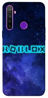 Чохол на Realme 5 Roblox Space Logo Blue фото 1 з 1
