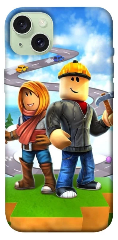 Чохол на Apple iPhone 15 Plus (6.7") Roblox Builder Adventure фото 1 з 1