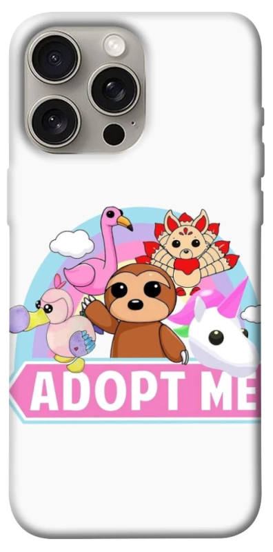 Чохол на Apple iPhone 15 Pro Max (6.7") Adopt Me Pets Logo фото 1 з 1
