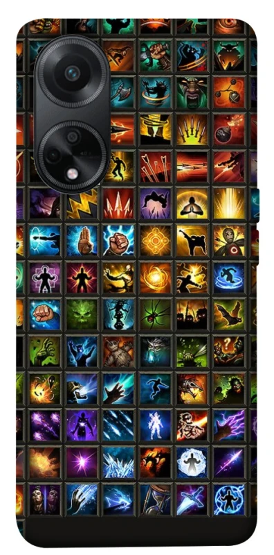 Чохол на Oppo A58 4G Abilities menu ver.3 фото 1 з 1