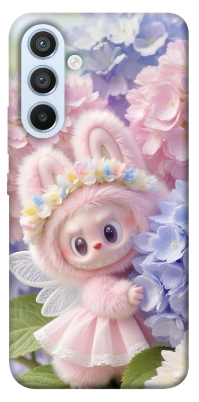 Чохол на Samsung Galaxy A54 5G Labubu & Flowers ver.1 фото 1 з 1