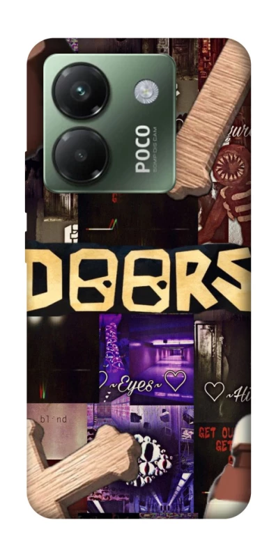 Чохол на Xiaomi Poco M7 pro 5G Roblox doors dark mode фото 1 з 1