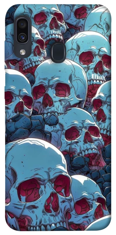 Чехол на Samsung Galaxy A20 / A30 Skulls v2 фото 1 из 1