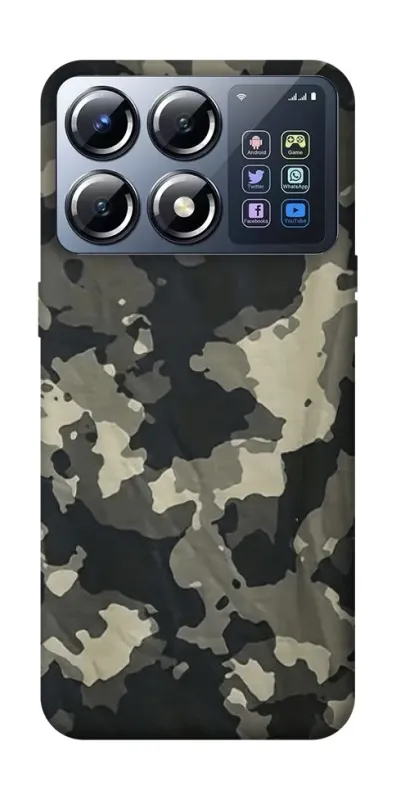 Чохол на Xiaomi POCO X8 Pro Camouflage v10 фото 1 з 1