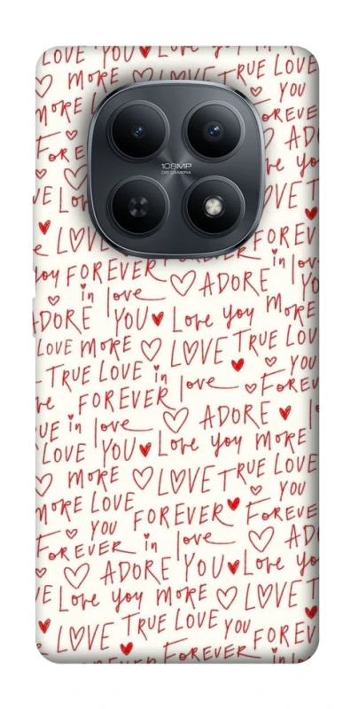 Чохол на Xiaomi Redmi Note 15 4G/5G (EU) Love aesthetic ver.4 фото 1 з 1