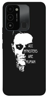 Чохол на TECNO Spark 8C All Monsters are Human фото 1 з 1