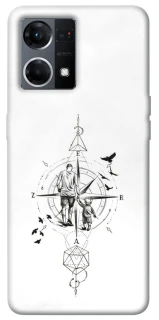 Чехол на Oppo Reno 7 4G Tattoo ver.9 фото 1 из 1