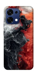 Чохол на Oppo A6 Pro 4G/5G Black and Red фото 1 з 2