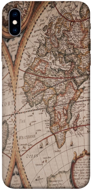 Чехол на Apple iPhone XS Max (6.5") Карта путешествий фото 1 из 1