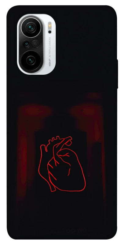 Чохол на Xiaomi Redmi K40 / K40 Pro / K40 Pro+ / Poco F3 Червоне серце фото 1 з 1