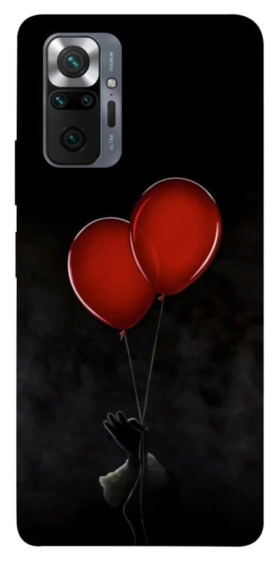 Чехол на Xiaomi Redmi Note 10 Pro Reds Balloons фото 1 из 1