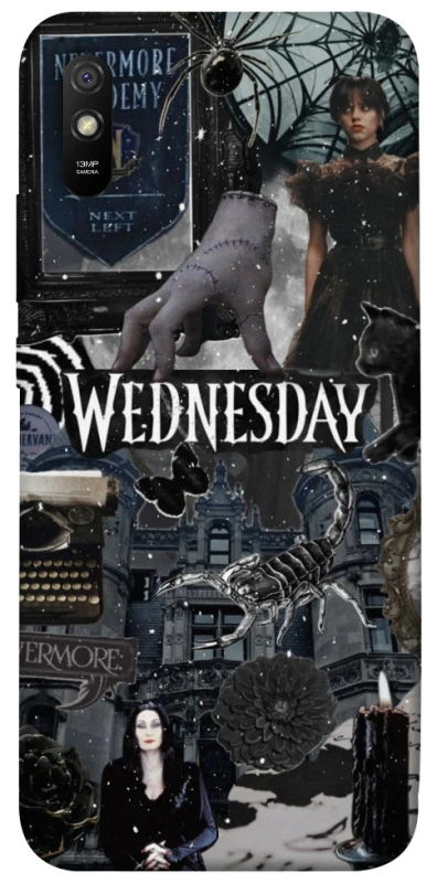 Чохол на Xiaomi Redmi 9A Wednesday Collage ver.2 фото 1 з 1