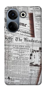 Чехол на TECNO Camon 20 Pro (CK7n) Газеты фото 1 из 1