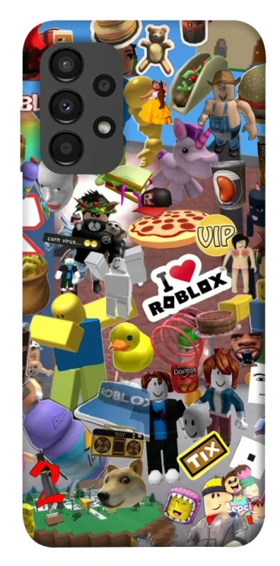 Чохол на Samsung Galaxy A13 4G Roblox collage ver.5 фото 1 з 1