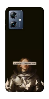 Чохол на Motorola Moto G54 Power Not afraid фото 1 з 1