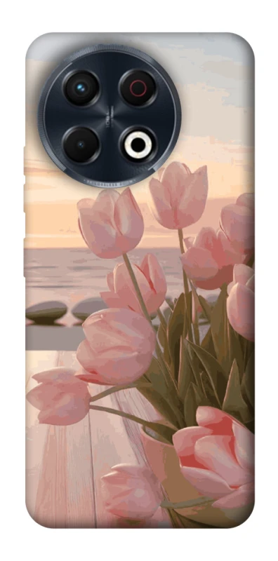 Чохол на TECNO Spark 30 Pro (KL7) Morning Flowers zon фото 1 з 1