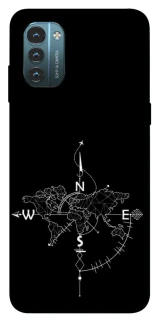 Чехол на Nokia G21 Travel Map фото 1 из 1