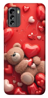 Чехол на Nokia G60 bear in hearts фото 1 из 1