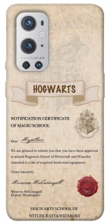 Чохол на OnePlus 9 Pro The Hogwarts acceptance letter фото 1 з 1