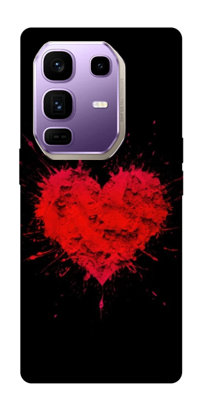 Чехол на Infinix Note 50 Pro+ Splash heart фото 1 из 1