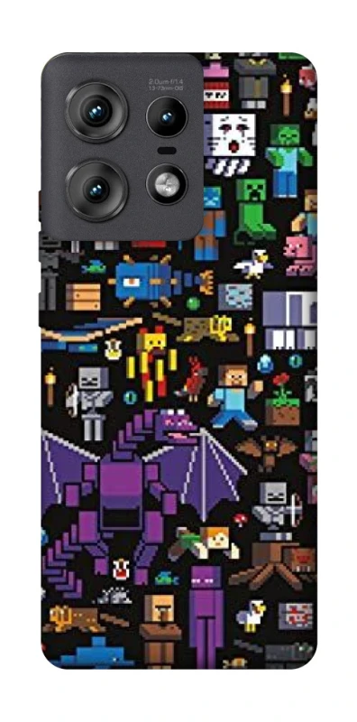 Чохол на Motorola Edge 50 Pro Minecraft v5 фото 1 з 1