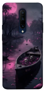 Чохол на OnePlus 7 Pro Boat and flamingo фото 1 з 1