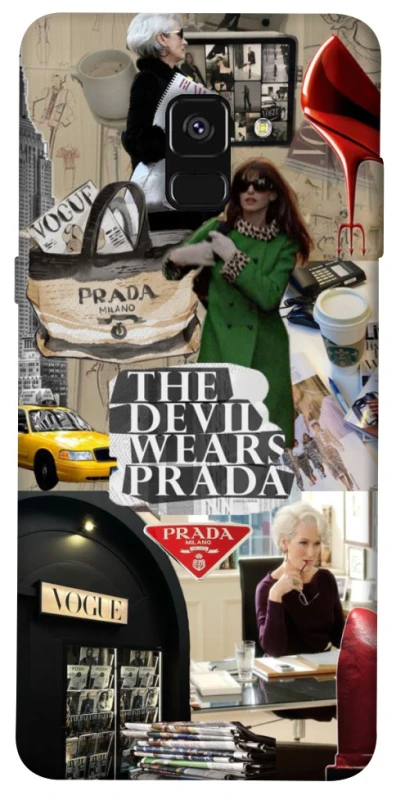 Чохол на Samsung A530 Galaxy A8 (2018) Fashion collage ver.14 фото 1 з 1