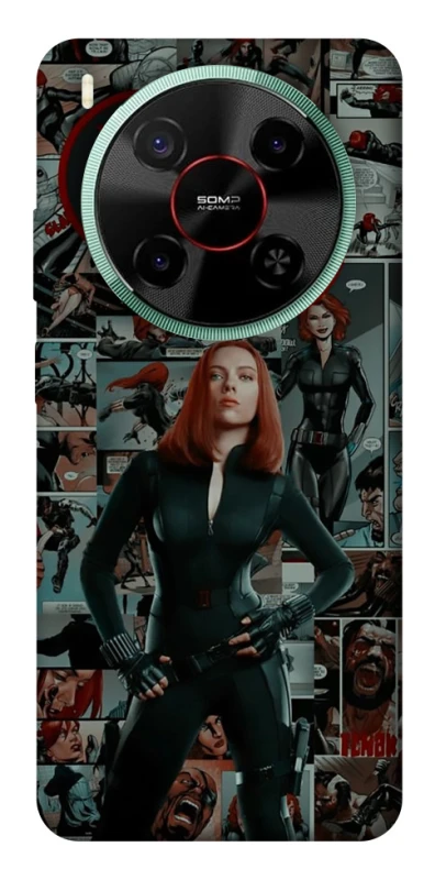 Чохол на ZTE Nubia V70 Max Black Widow фото 1 з 1