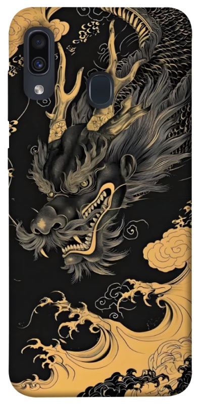Чохол на Samsung Galaxy A20 / A30 gold dragon фото 1 з 1