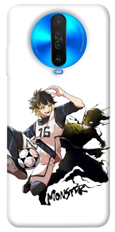 Чехол на Xiaomi Poco X2 Blue Lock фото 1 из 1