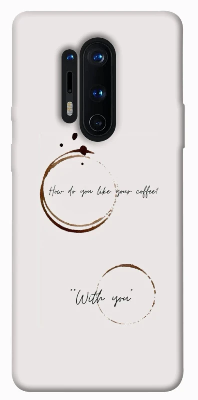 Чехол на OnePlus 8 Pro Coffee with you фото 1 из 1