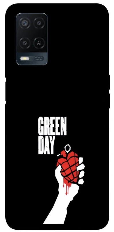 Чехол на Oppo A54 4G Green Day logo фото 1 Чехол на Oppo A54 4G Green Day logo фото 1 из 1